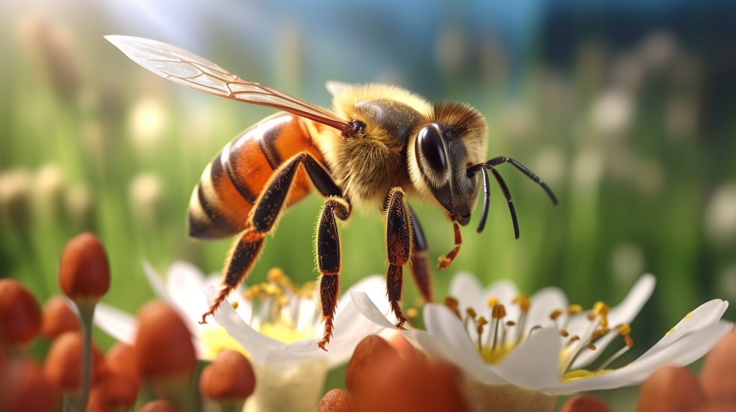 Encuentran una abeja que es mitad hembra mitad macho