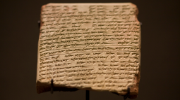 Tablilla escritura cuneiforme