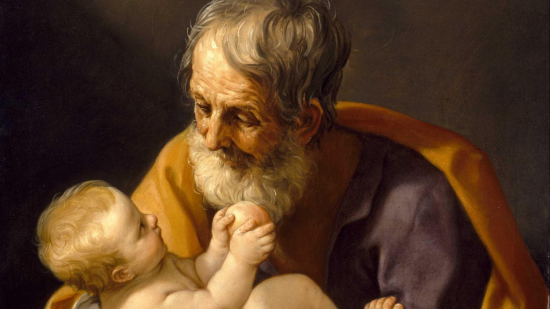 San Jose niño Jesus Guido Reni