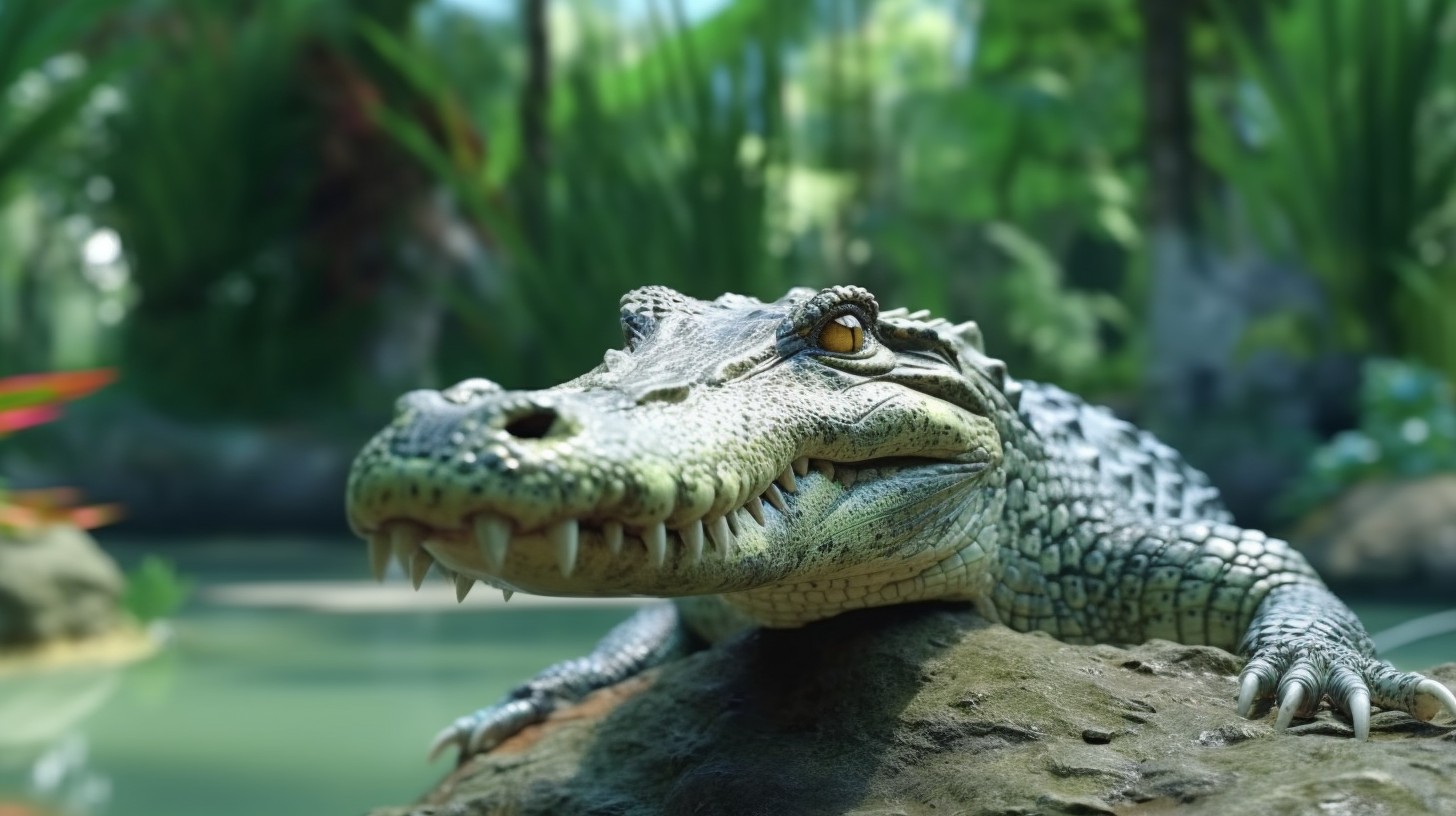 Una hembra de cocodrilo se reproduce sin macho ni sexo