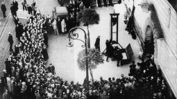 Fotografía de la última ejecución pública