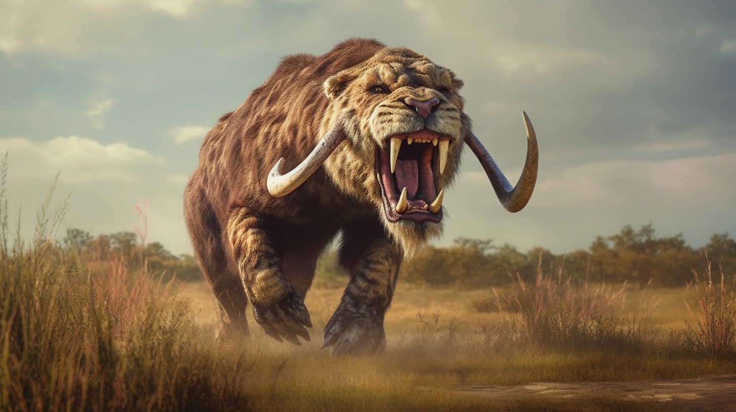 Un gran depredador con dientes de sable fue el 'rey' antes de la Gran Mortandad