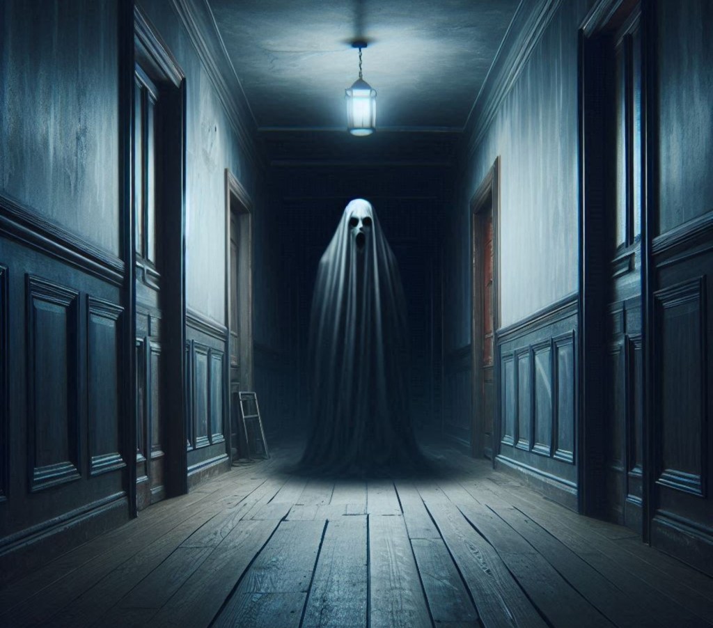 Fantasma en casa abandonada
