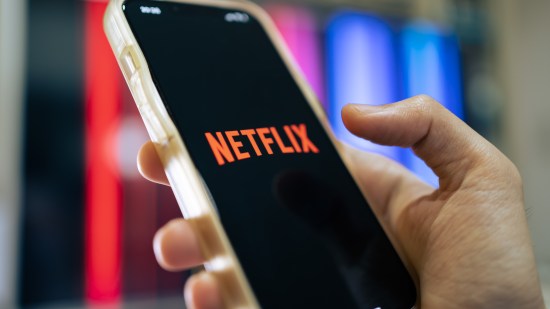 Dispositivo móvil con Netflix