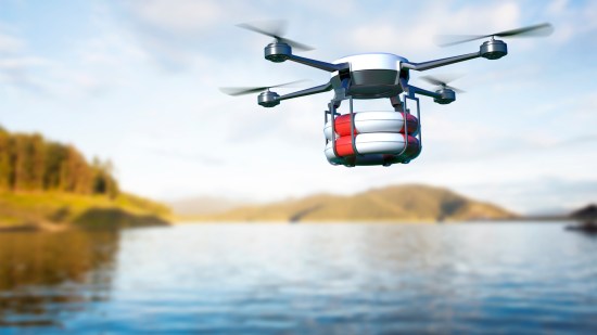 Dron salvavidas