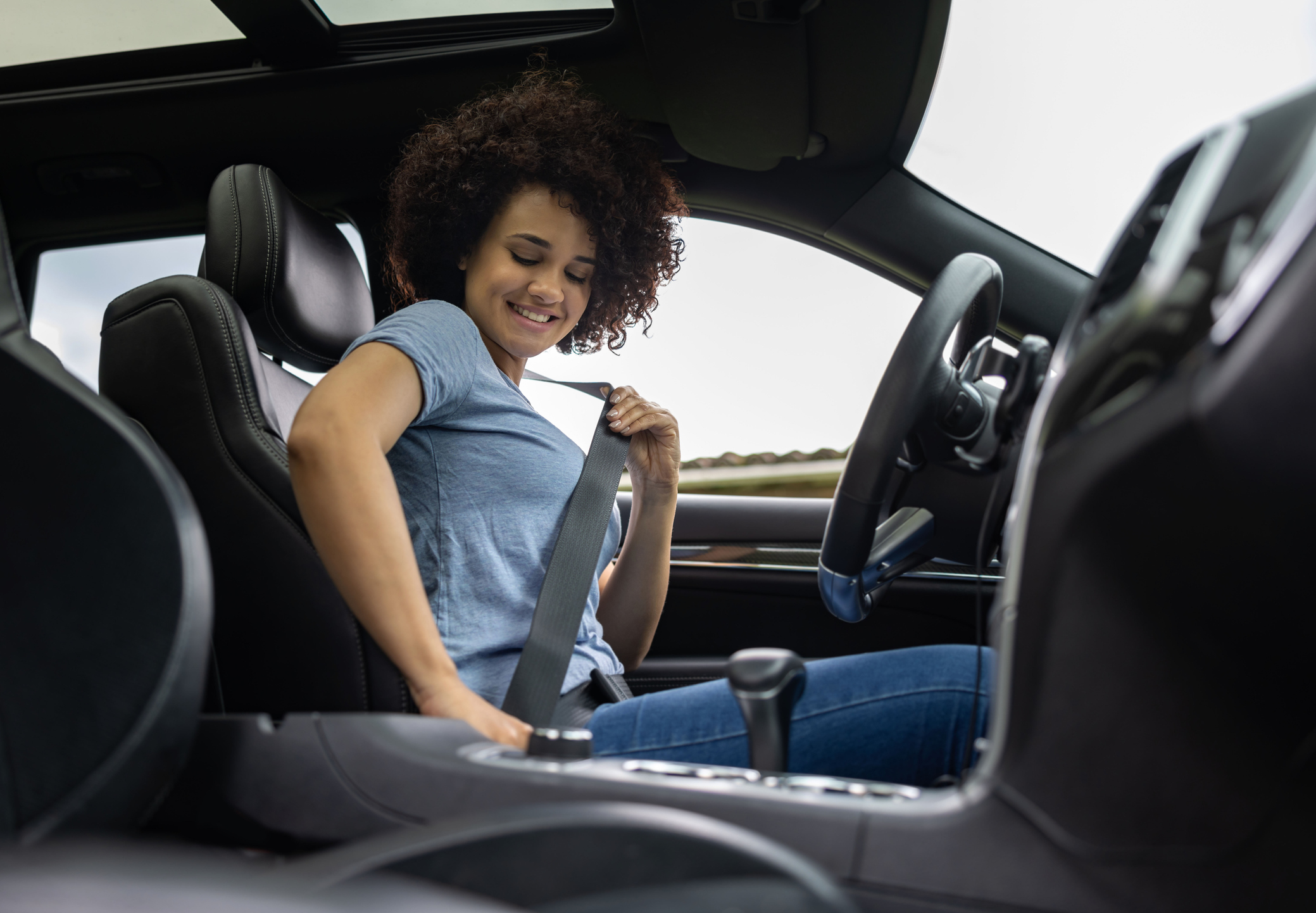 Cinturón de seguridad invento