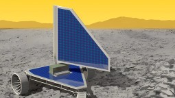 Representación artística del rover Zephyr