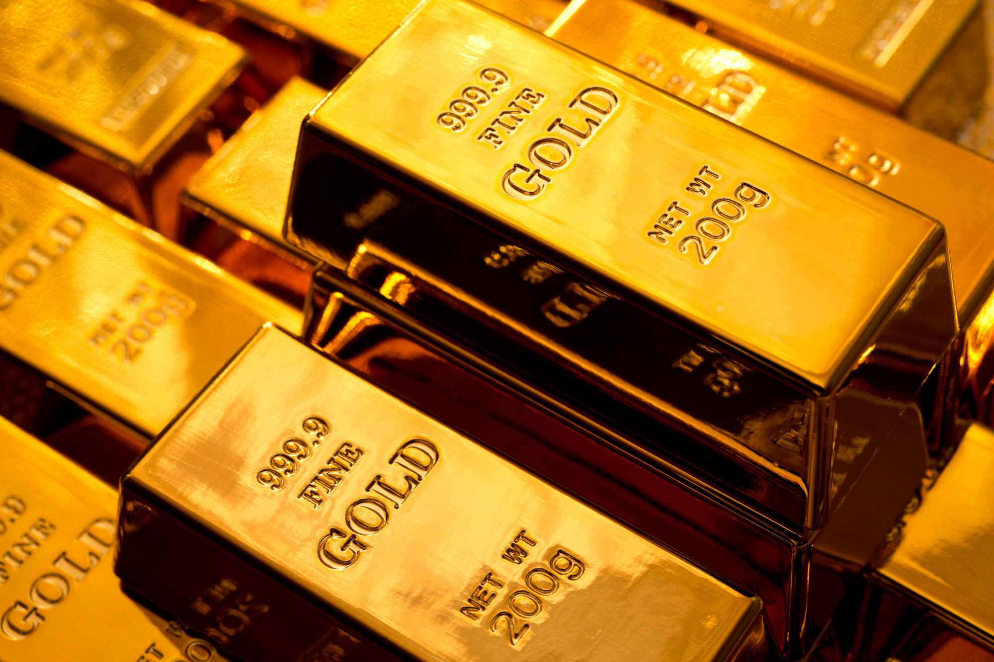 Lingotes de oro