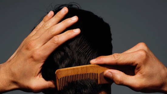 Champus caída cabello hombre