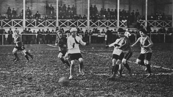 Jugadoras de fútbol