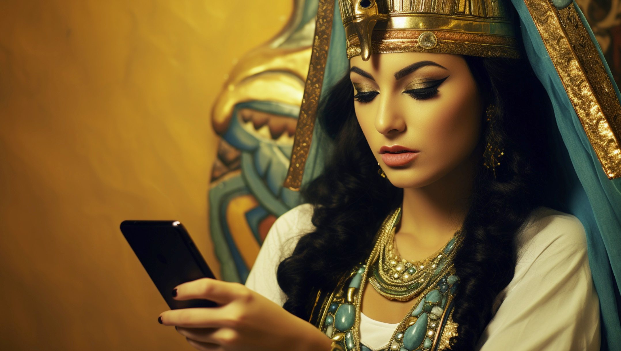 ¿Cómo sería la vida de Cleopatra con la tecnología actual?
