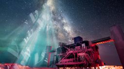 Las instalaciones de superficie del observatorio IceCube