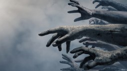 Manos de zombies