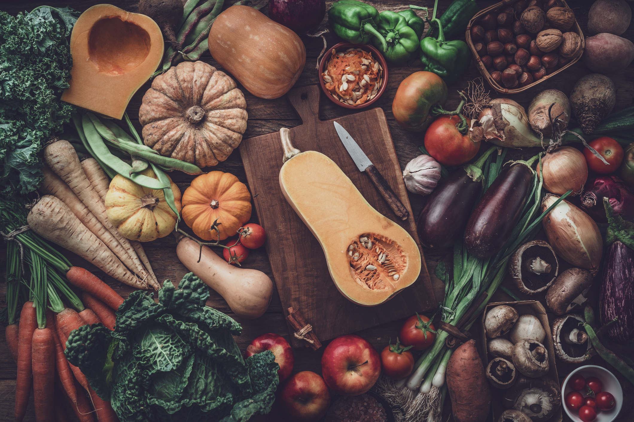 Octubre, el mes de las frutas y verduras más otoñales