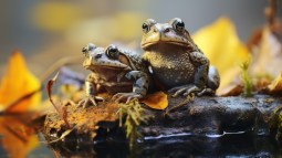 Estas ranas hembra fingen su muerte para evitar apareamientos indeseados