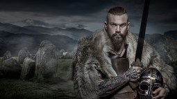 Recreación guerrero vikingo