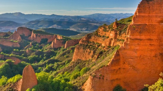 Las Médulas, en León, la mayor mina de oro a cielo abierto de todo el Imperio romano