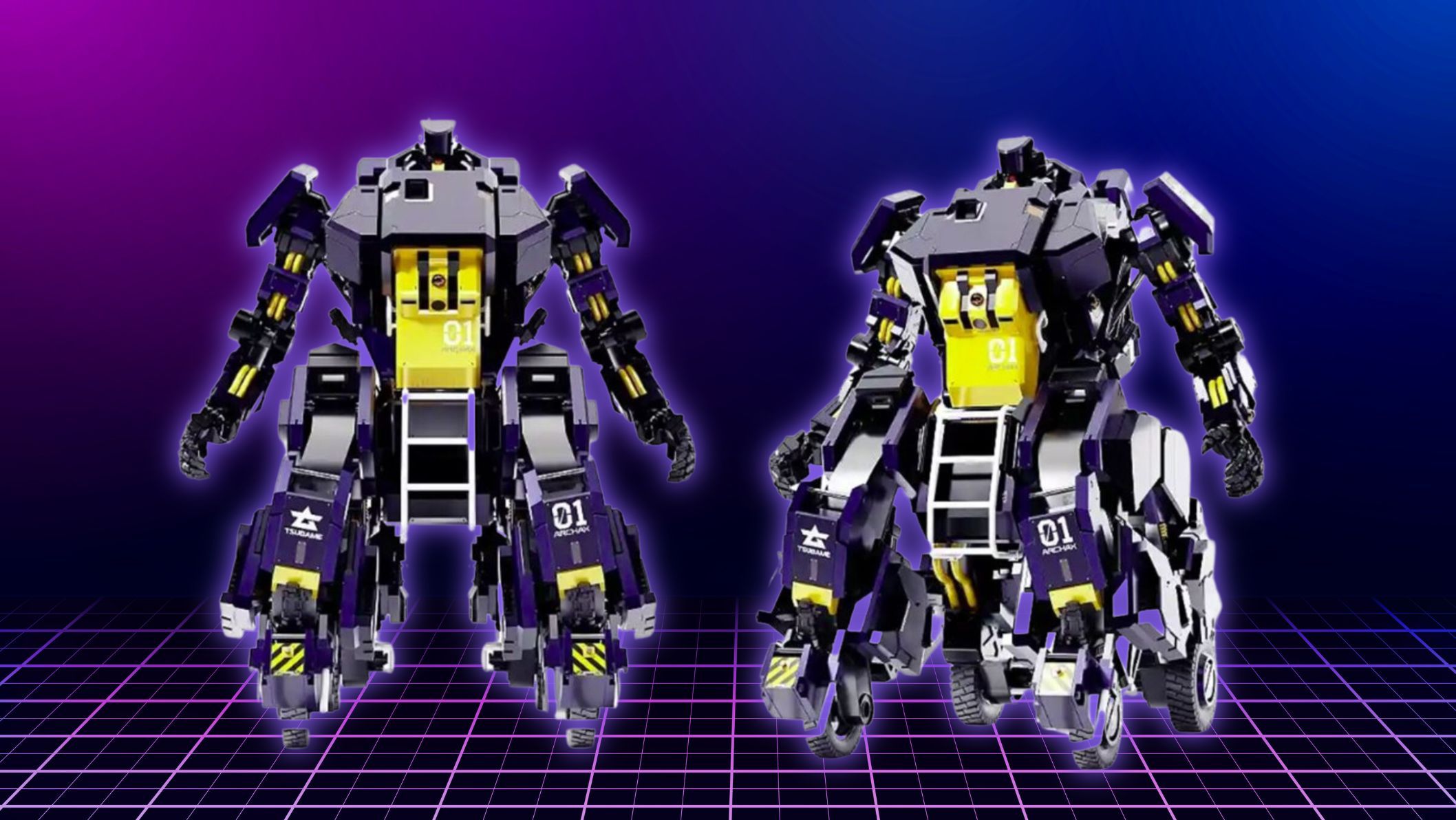 Archax, el gigantesco robot humanoide que parece un Transformer