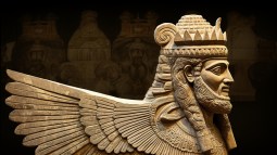 Hallan en Irak un inmenso toro con alas de hace más de 2.700 años en un estado increíble