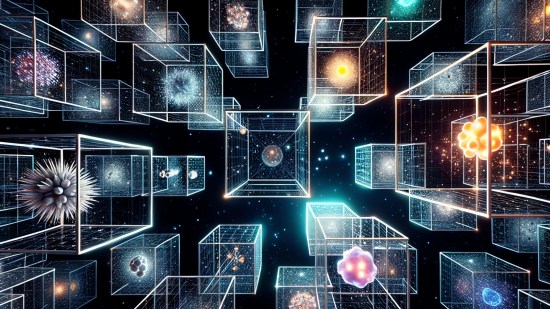 Así imagina la inteligencia artificial el zoo de partículas subatómicas