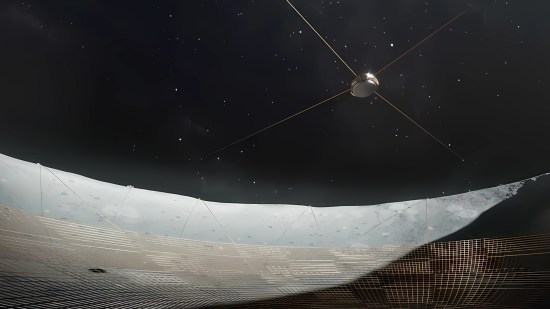 Radiotelescopio Crater Lunar