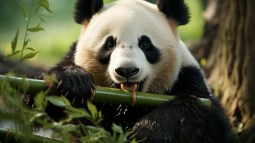 El oso panda no es herbívoro