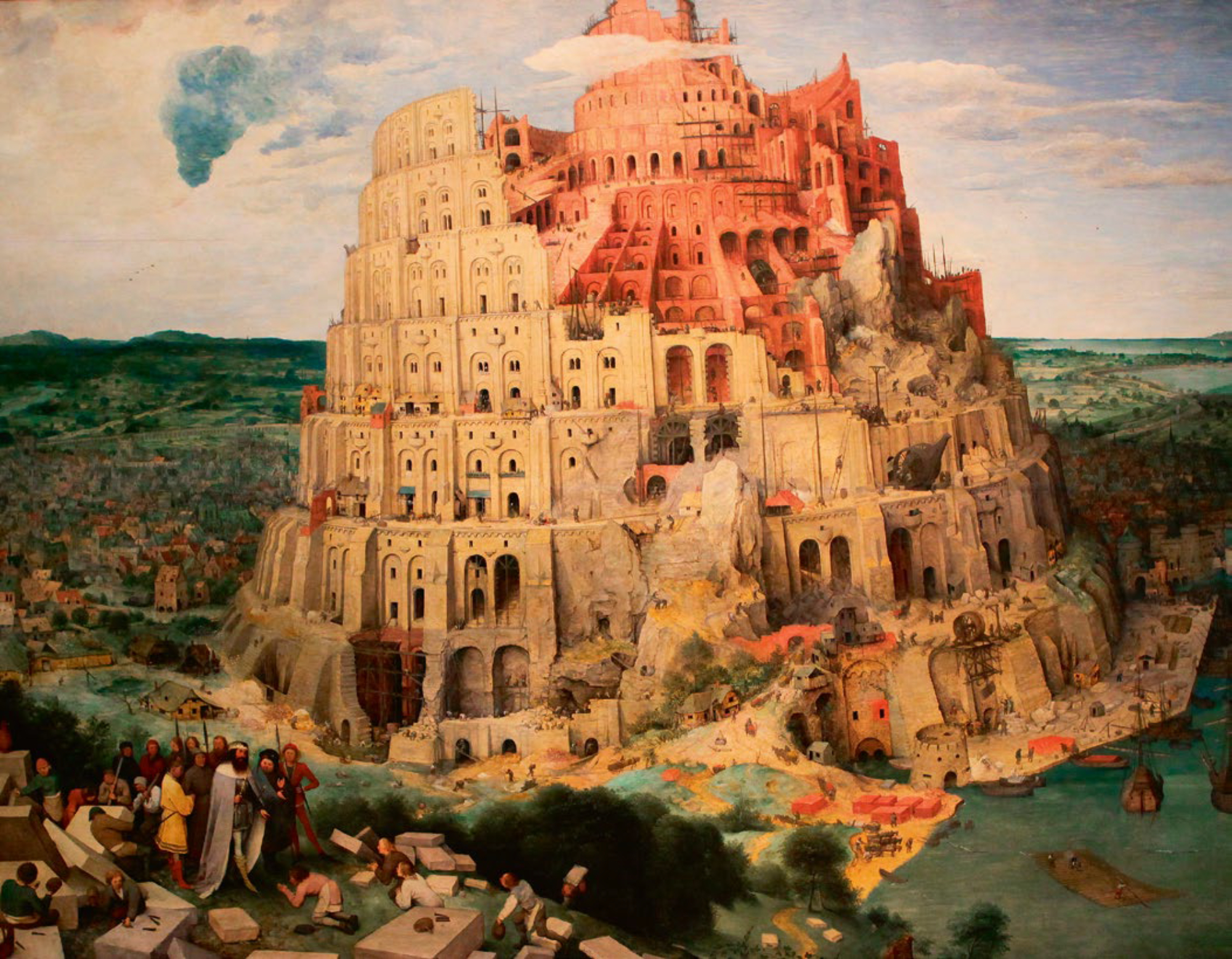 La Torre de Babel (1563), famosa pintura de Pieter Brueghel el Viejo
