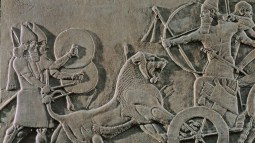 Bajorrelieve escena de caza. Foto_ ALBUM