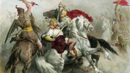 La batalla de Vouillé, entre Clodoveo I y los visigodos, se libró en la primavera de 507