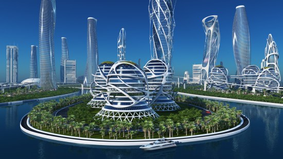 Ciudad futurista