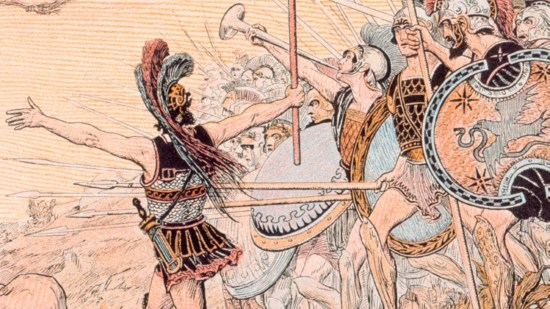 Maratón, ilustración a color de 1925