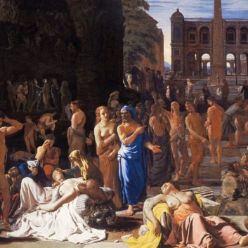 La plaga de Atenas (1652), de Michael Sweerts. Pericles fue una víctima más de esta mortífera epidemia en 430 a.C.