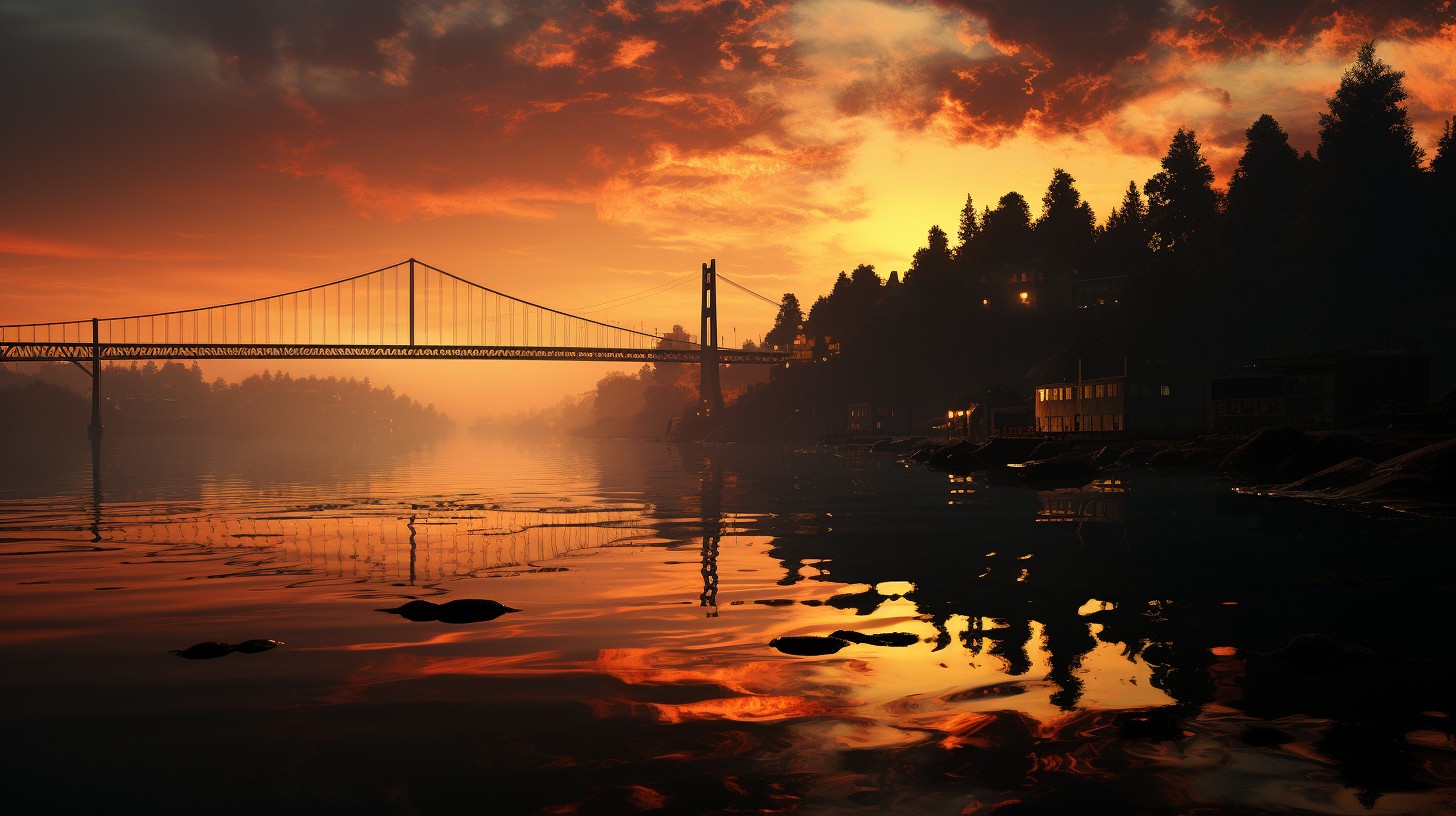 Las mejores fotografías de los puentes colgantes