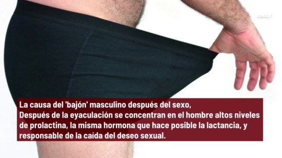 La Causa Del  Bajón  Masculino Después Del Sexo