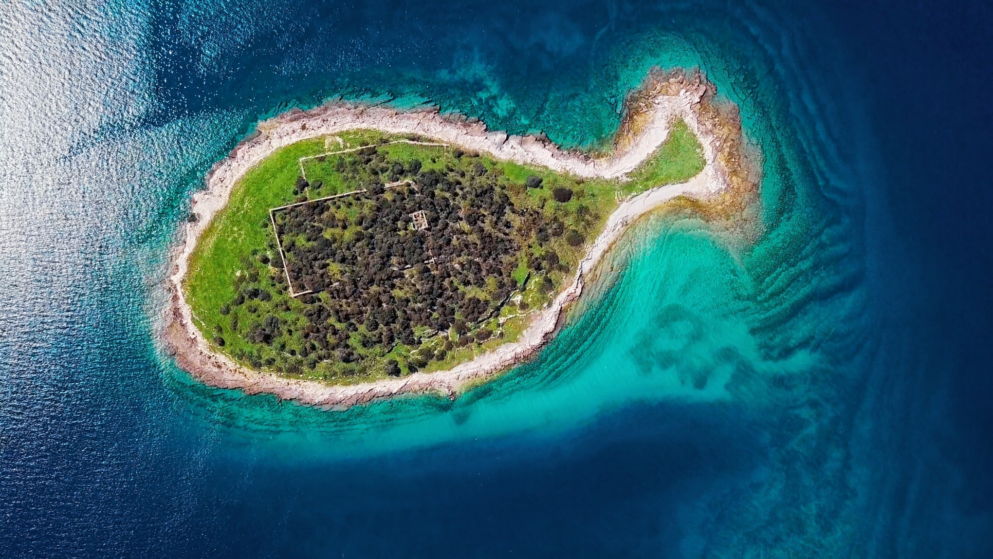 Islas con formas extrañas