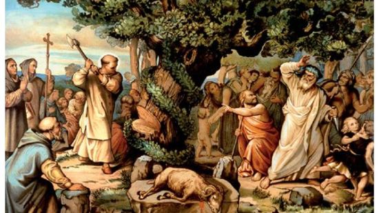 San Bonifacio arbol Navidad