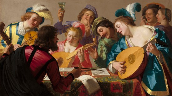 El concierto, por Gerrit van Honthorst