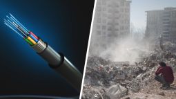 Terremoto Fibra Optica