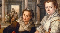 Cristo en casa de Marta y de María, de Joachim Beuckelaer, obra de 1568