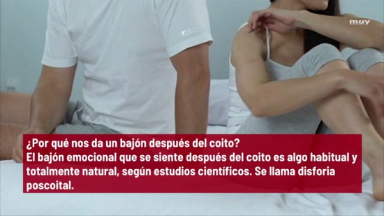Por Qué  Nos Da Un Bajón Después Del Coito