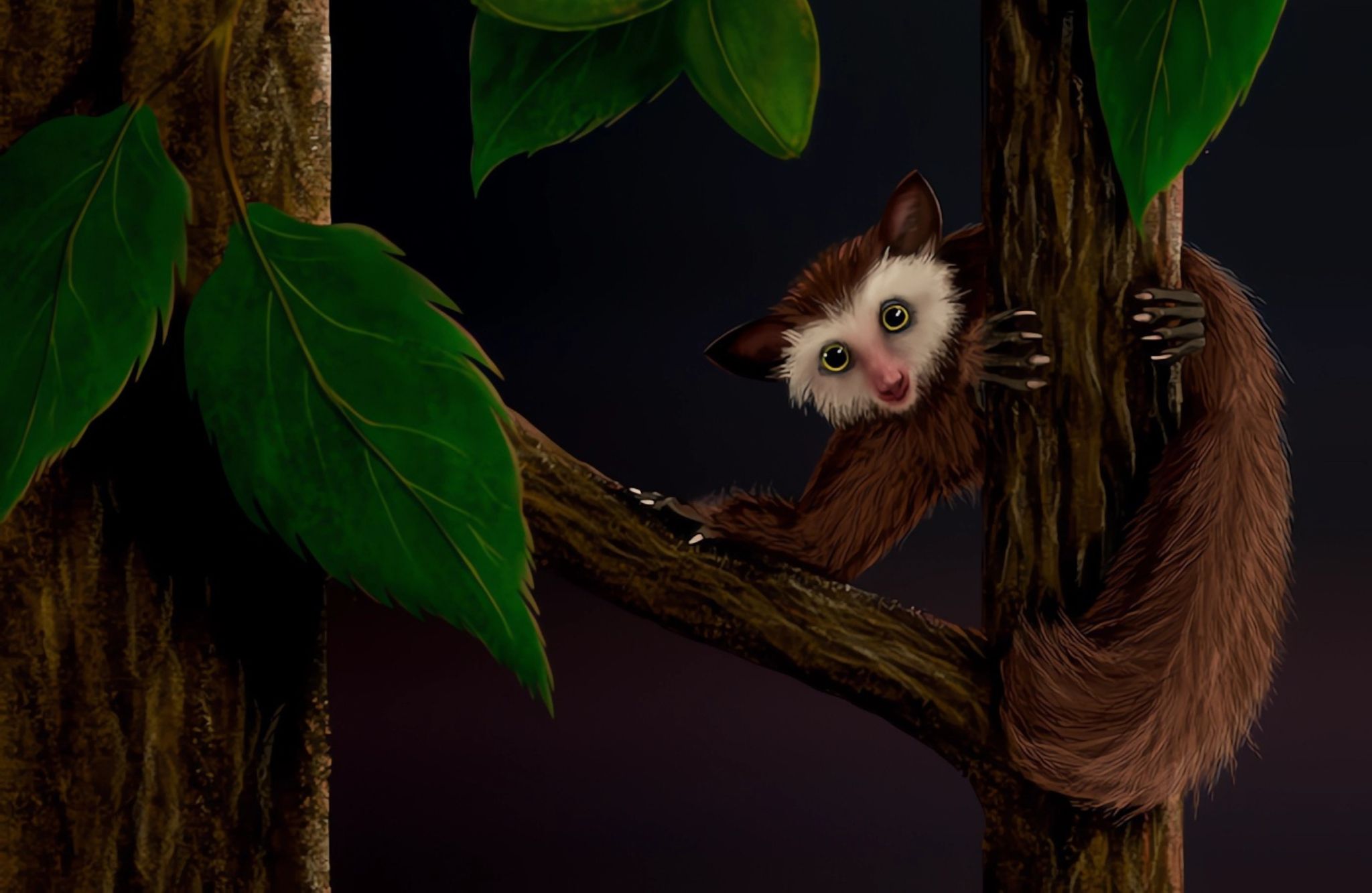 Ilustración de Ekgmowechashala por Kristen Tietjen