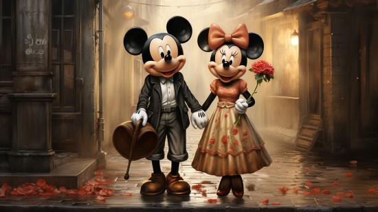 Los derechos de copyright de Mickey y Minnie han expirado