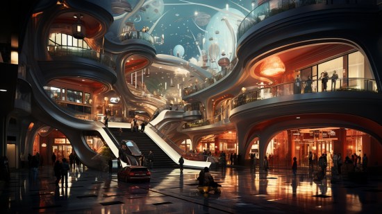 Así será Málaga en el futuro, según la inteligencia artificial