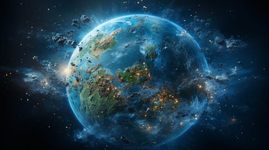 Tierra generada con IA ¿Por qué no sentimos que la Tierra gira?
