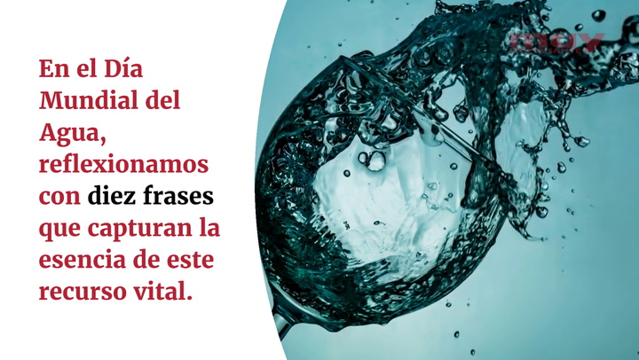 Diez frases sobre el agua