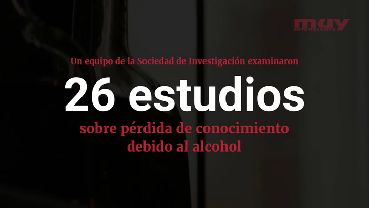 Esto es lo que le pasa a tu cerebro cuando pierdes el conocimiento por beber en exceso