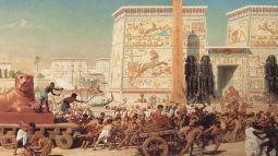 El antiguo Egipto en una pintura de Edward John Poynter