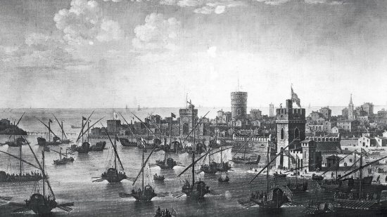 Génova contra Venecia: una guerra entre comerciantes