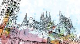 catedral-burgos-ilustracion