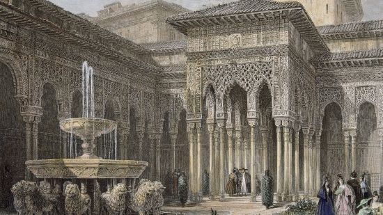 grabado-patio-leones-alhambra